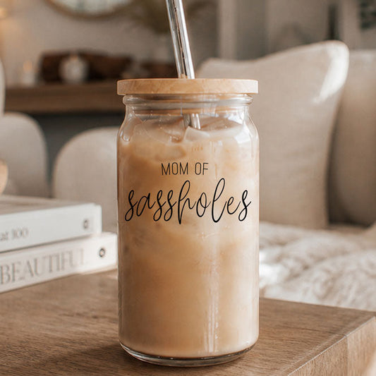 Mom of Sassholes 17oz