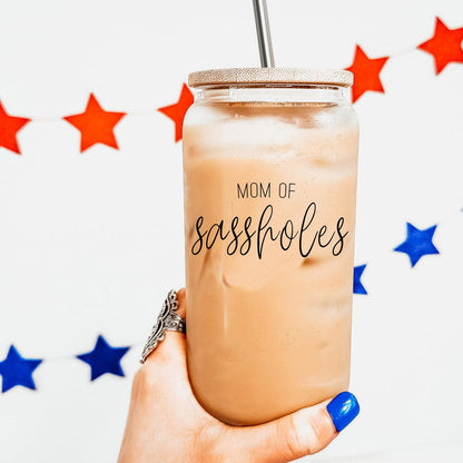 Mom of Sassholes 17oz