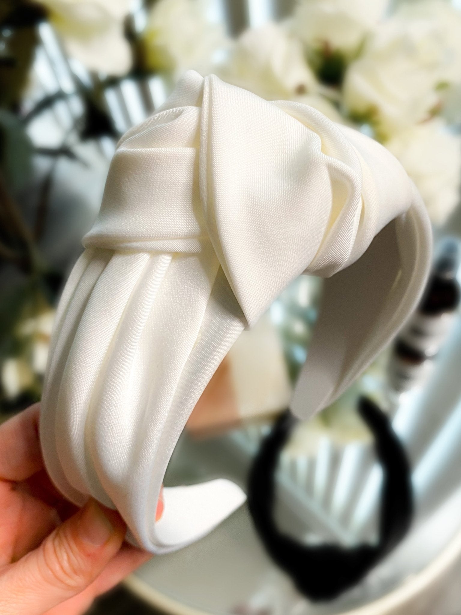 Satin Knot Headband - Girl Code Couture