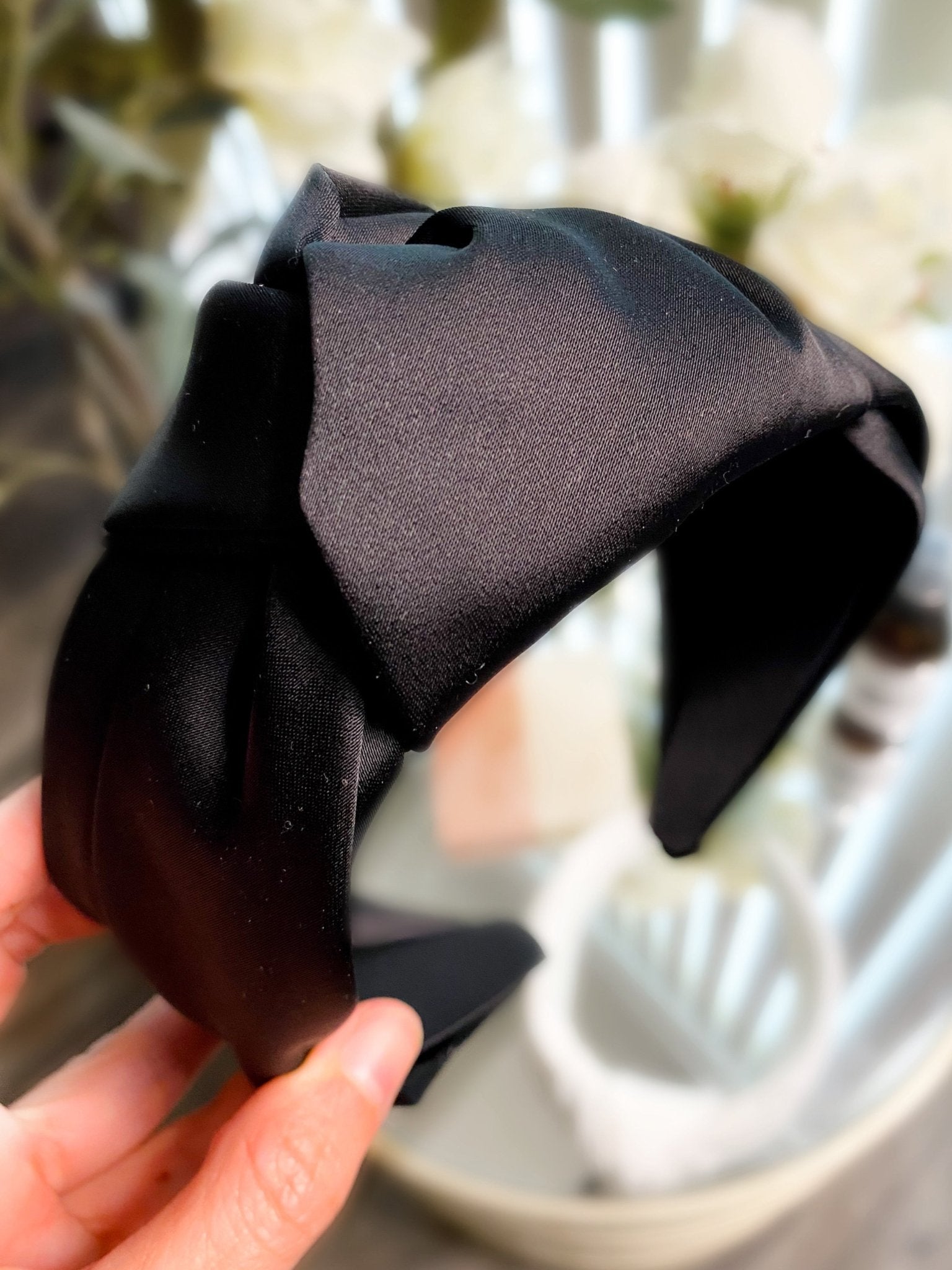 Satin Knot Headband - Girl Code Couture