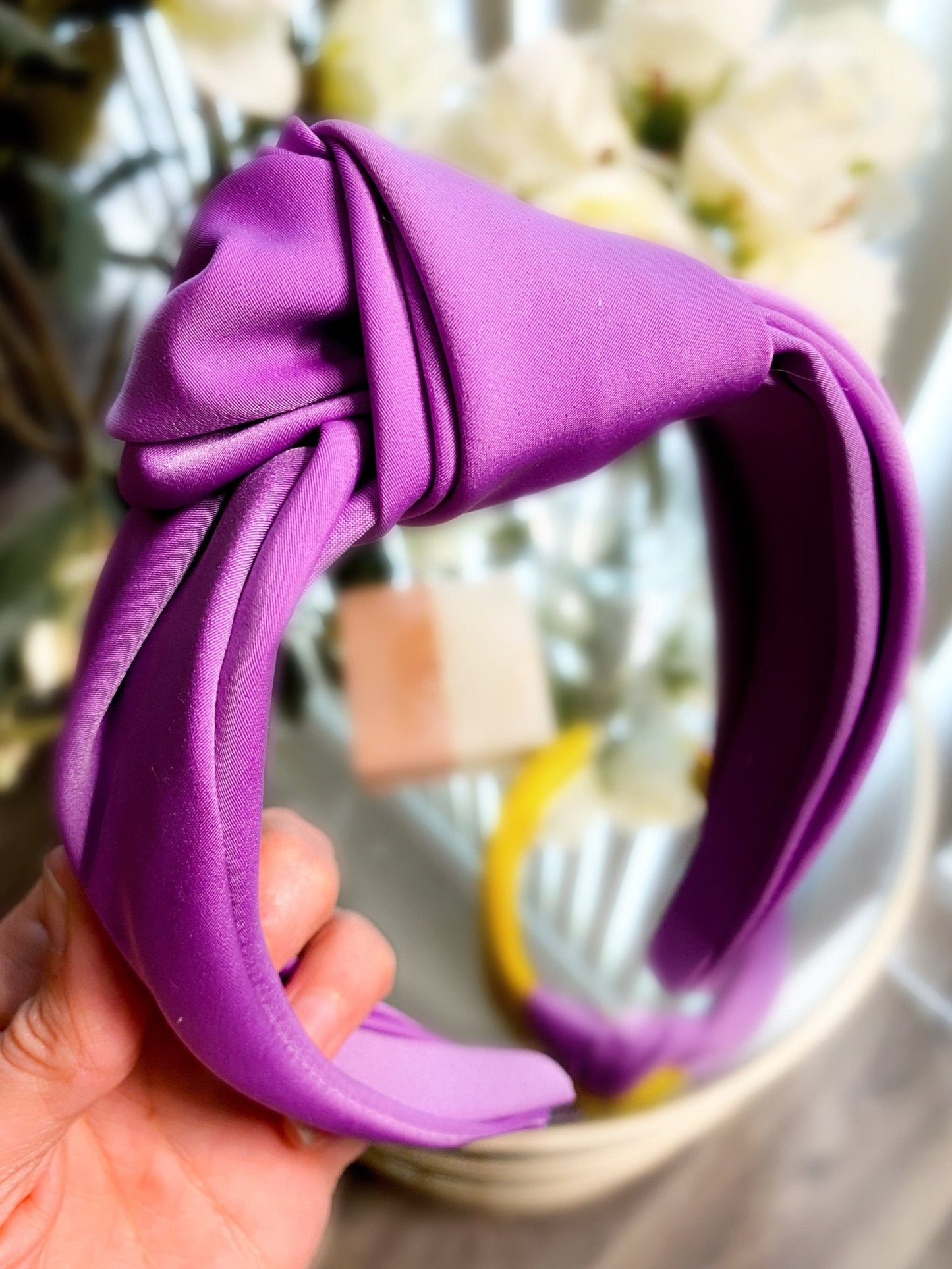 Satin Knot Headband - Girl Code Couture