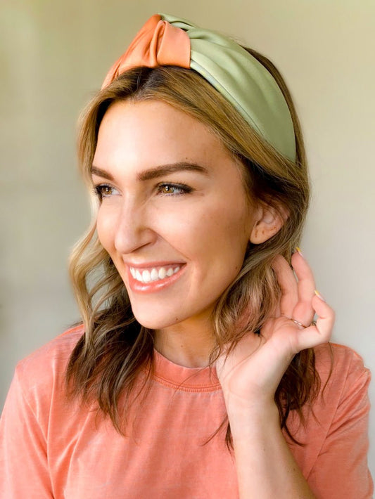 Satin Knot Headband - Girl Code Couture