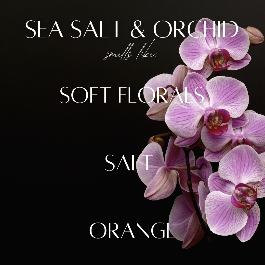 Sea Salt & Orchid - 3 Wick Jar Candle