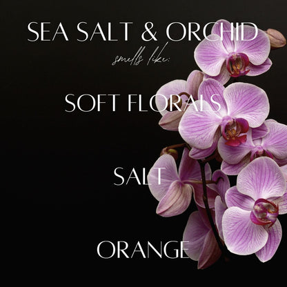 Sea Salt & Orchid - 3 Wick Jar Candle