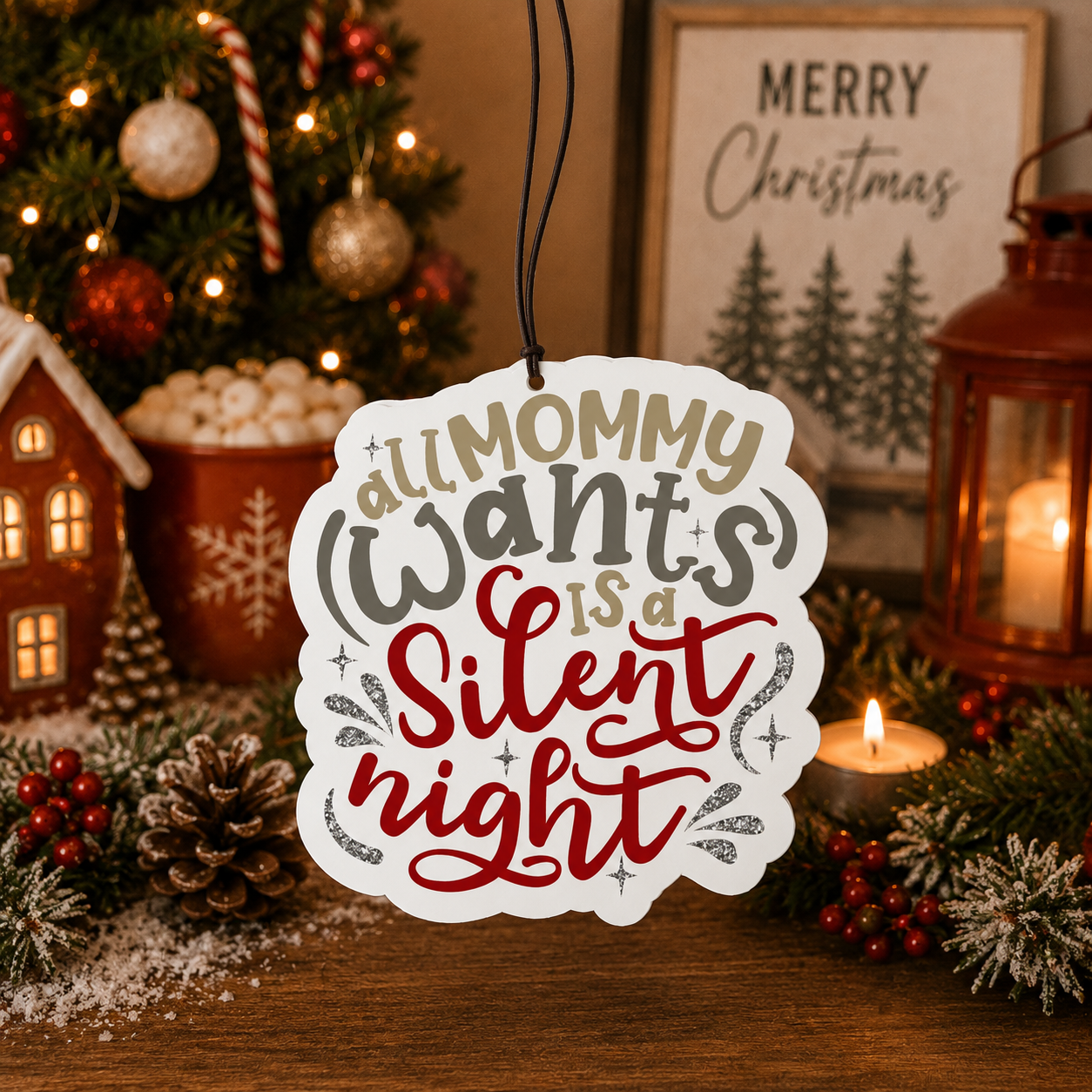 Silent Night Freshie