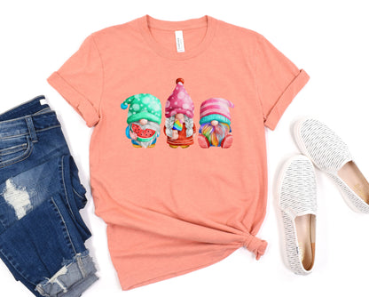 Summer Gnomes Graphic Tee