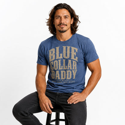 Blue Collar Dad Adult Graphic Tee