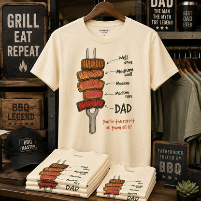 Rarest Dad Adult Graphic Tee