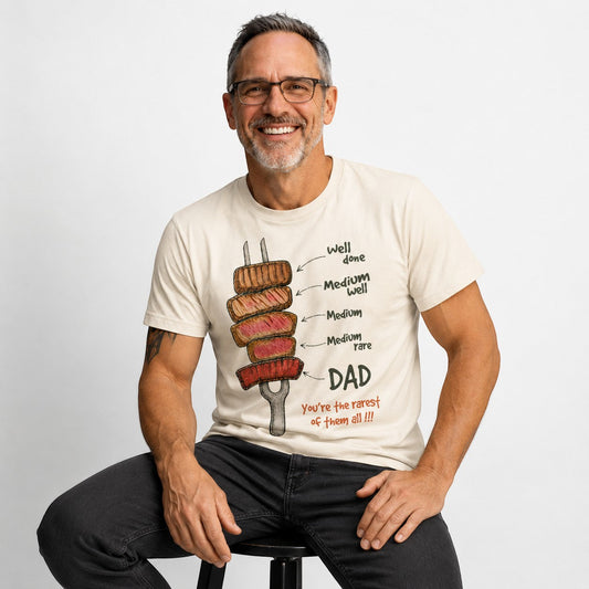 Rarest Dad Adult Graphic Tee
