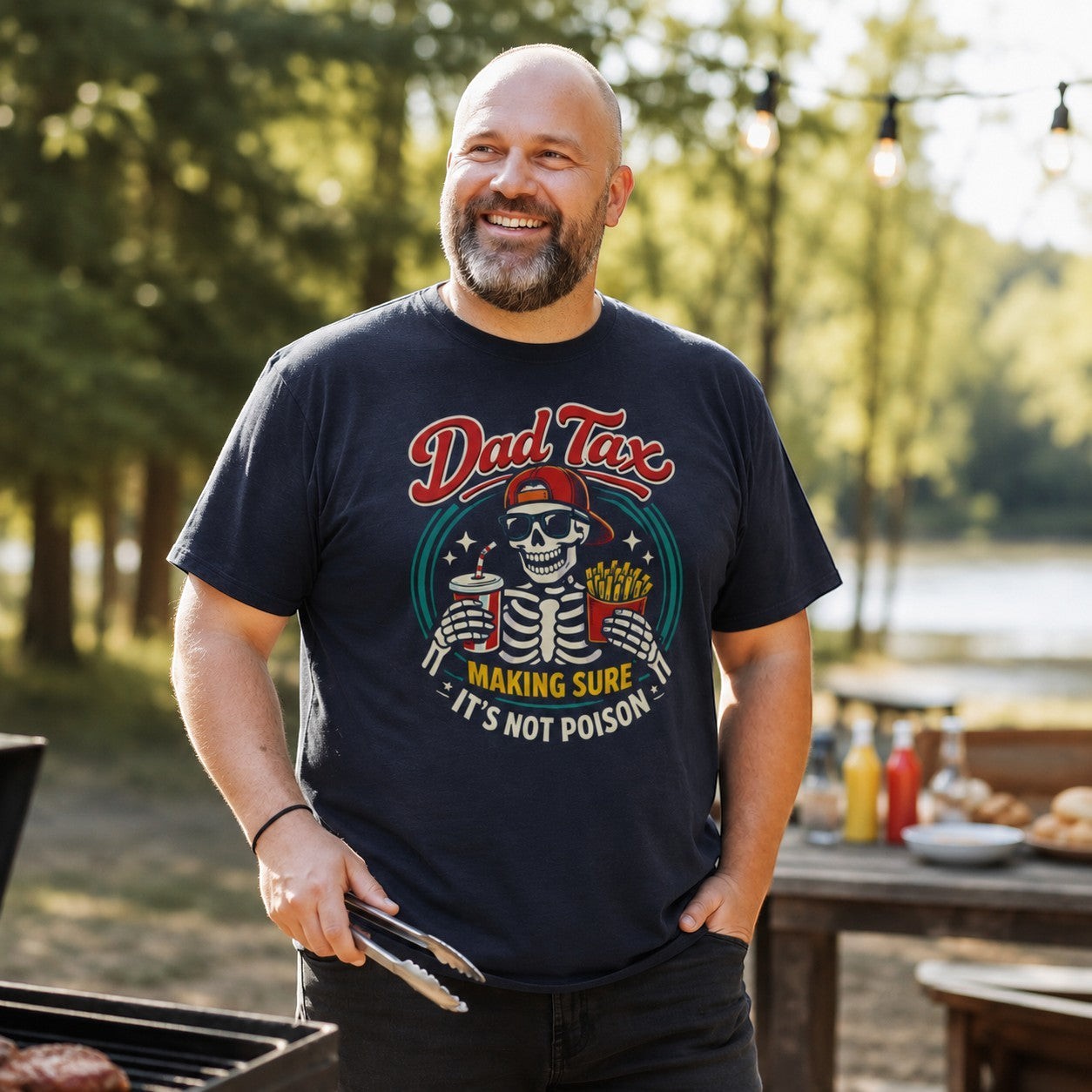 Dad Tax Adult Graphic Tee
