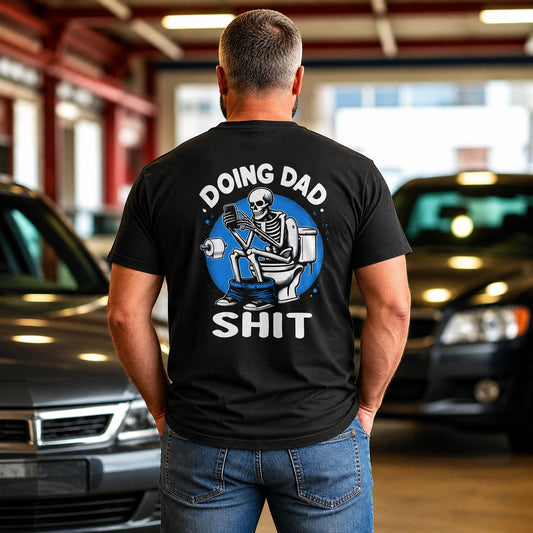 Doing Dad Shit Adult Graphic Tee