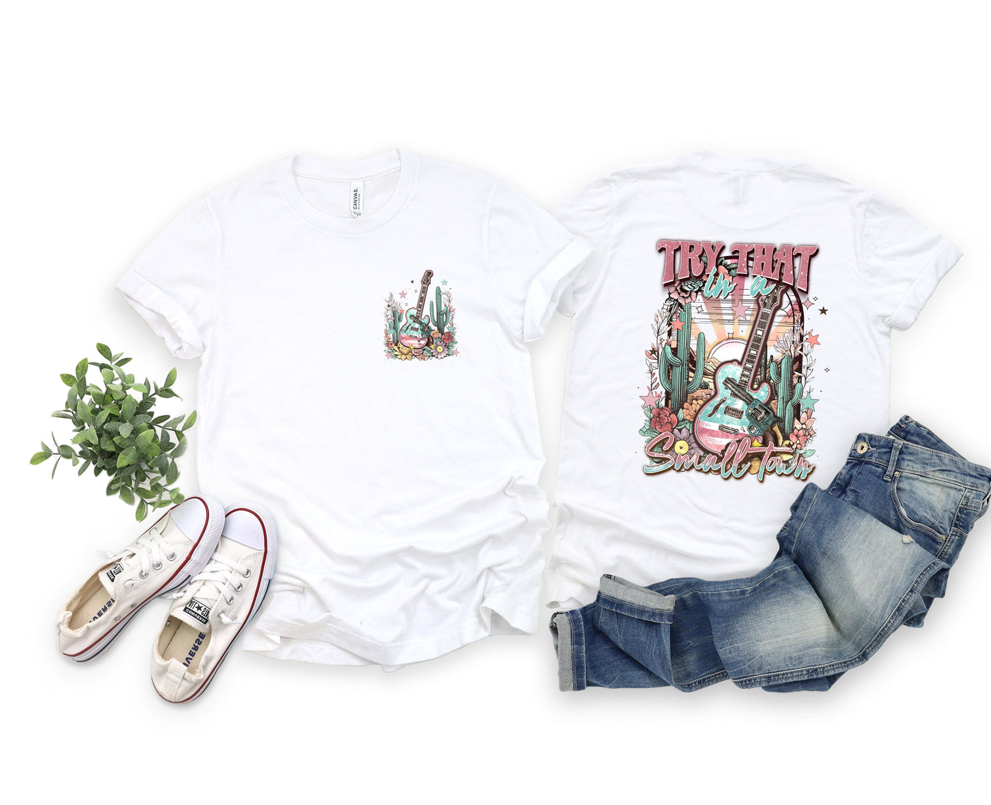 Try That in a Small Town Graphic Tee