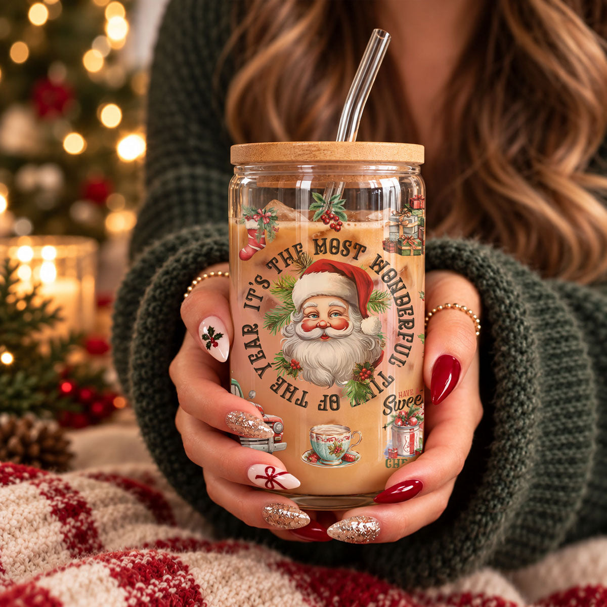 Vintage Christmas 17oz