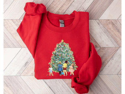Vintage Christmas Tree Graphic Tee