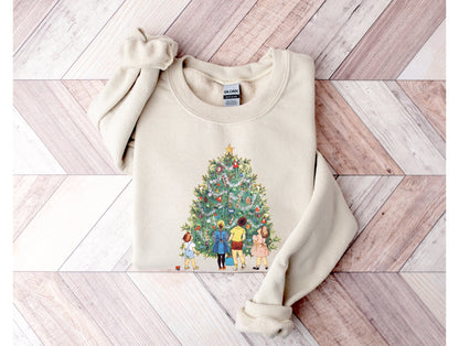 Vintage Christmas Tree Graphic Tee