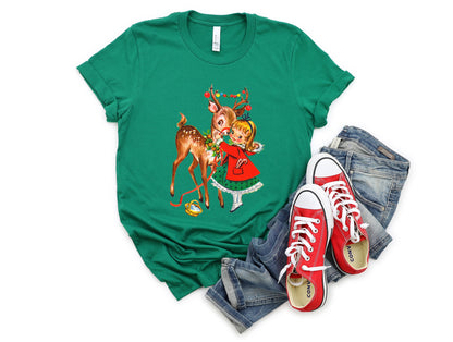 Vintage Deer Graphic Tee