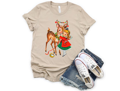 Vintage Deer Graphic Tee