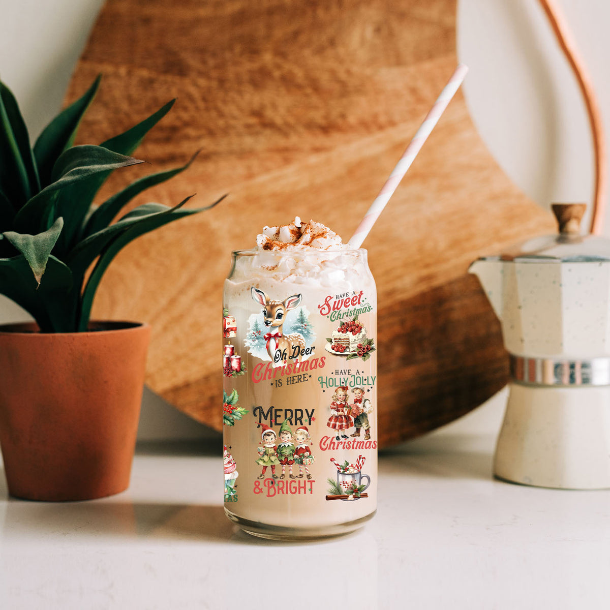 Vintage Christmas 17oz