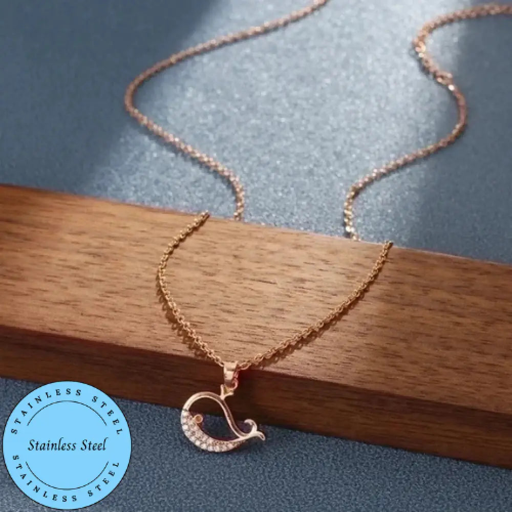 Whale of Grace – Rose Gold