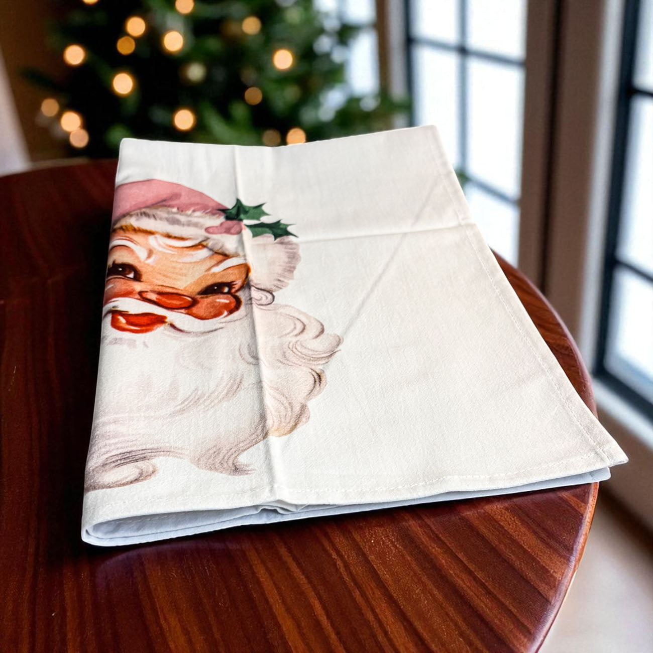 Pink Santa Vintage
