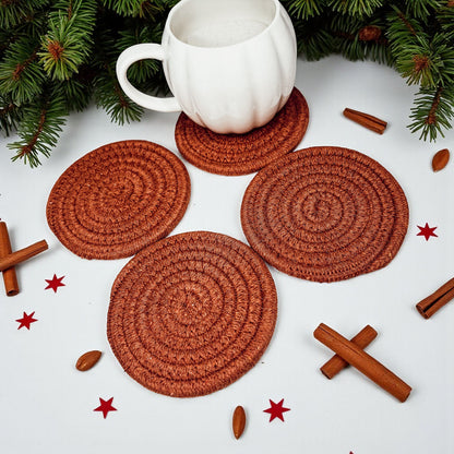 Fall Fabric Coasters