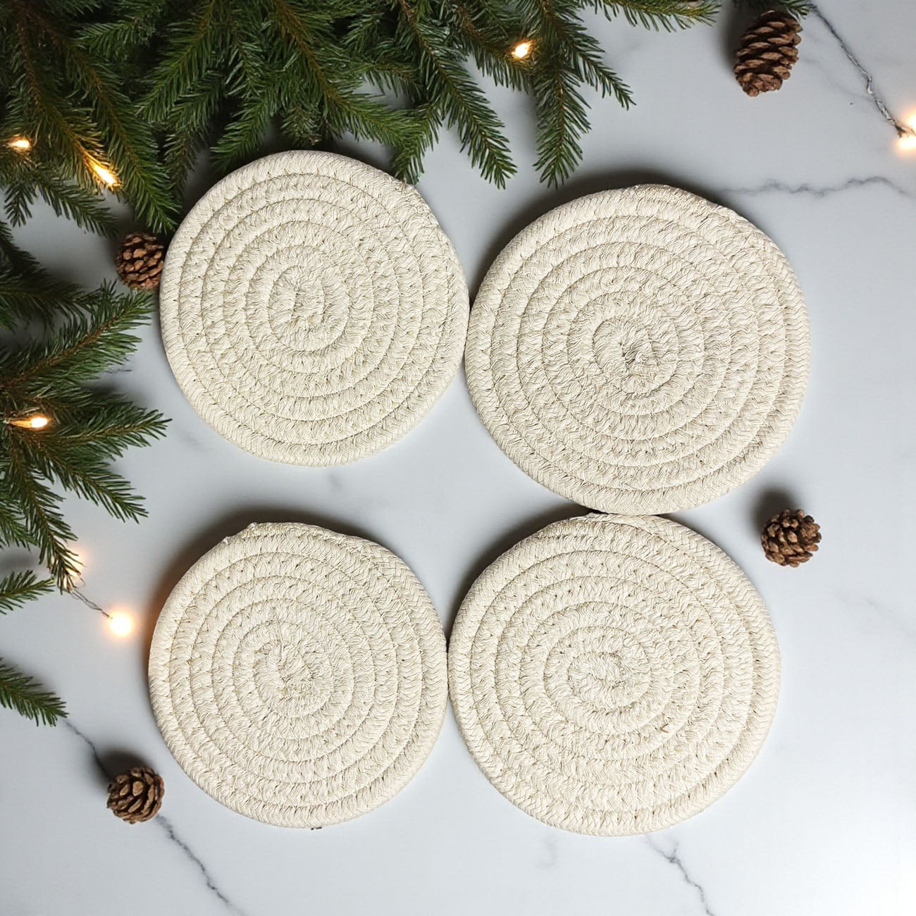 Fall Fabric Coasters