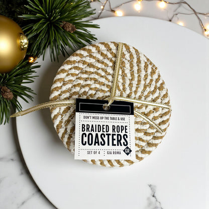 Fall Fabric Coasters